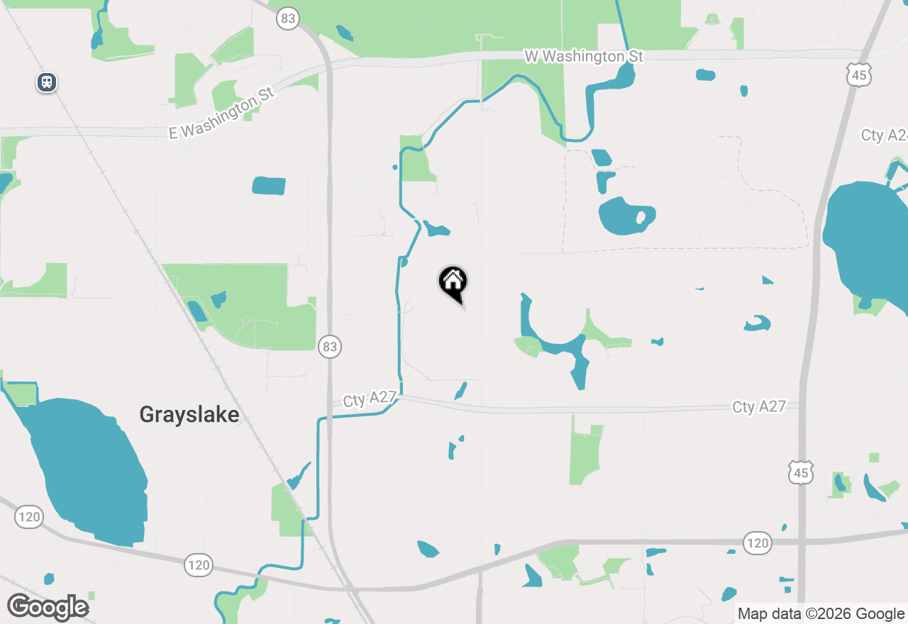 Map of 813 Walton Lane, Grayslake, IL 60030