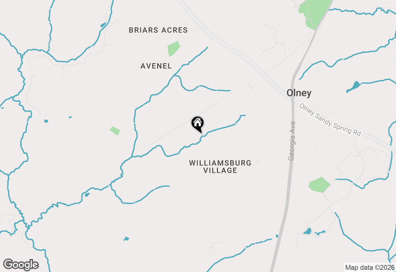 Map of 4120 Sandcastle Lane, Olney, MD 20832