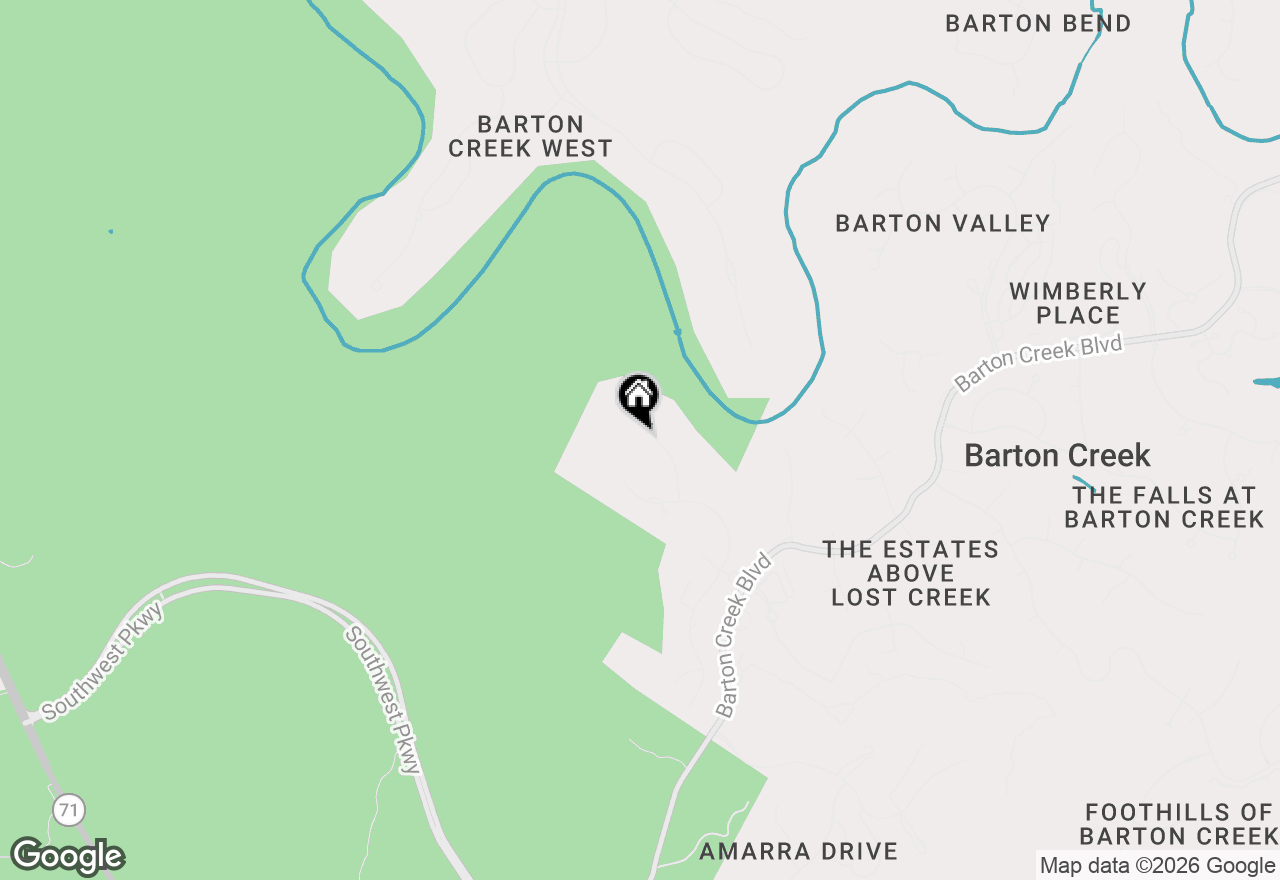 Map of 9508 Veletta Pl, Austin, TX 78735