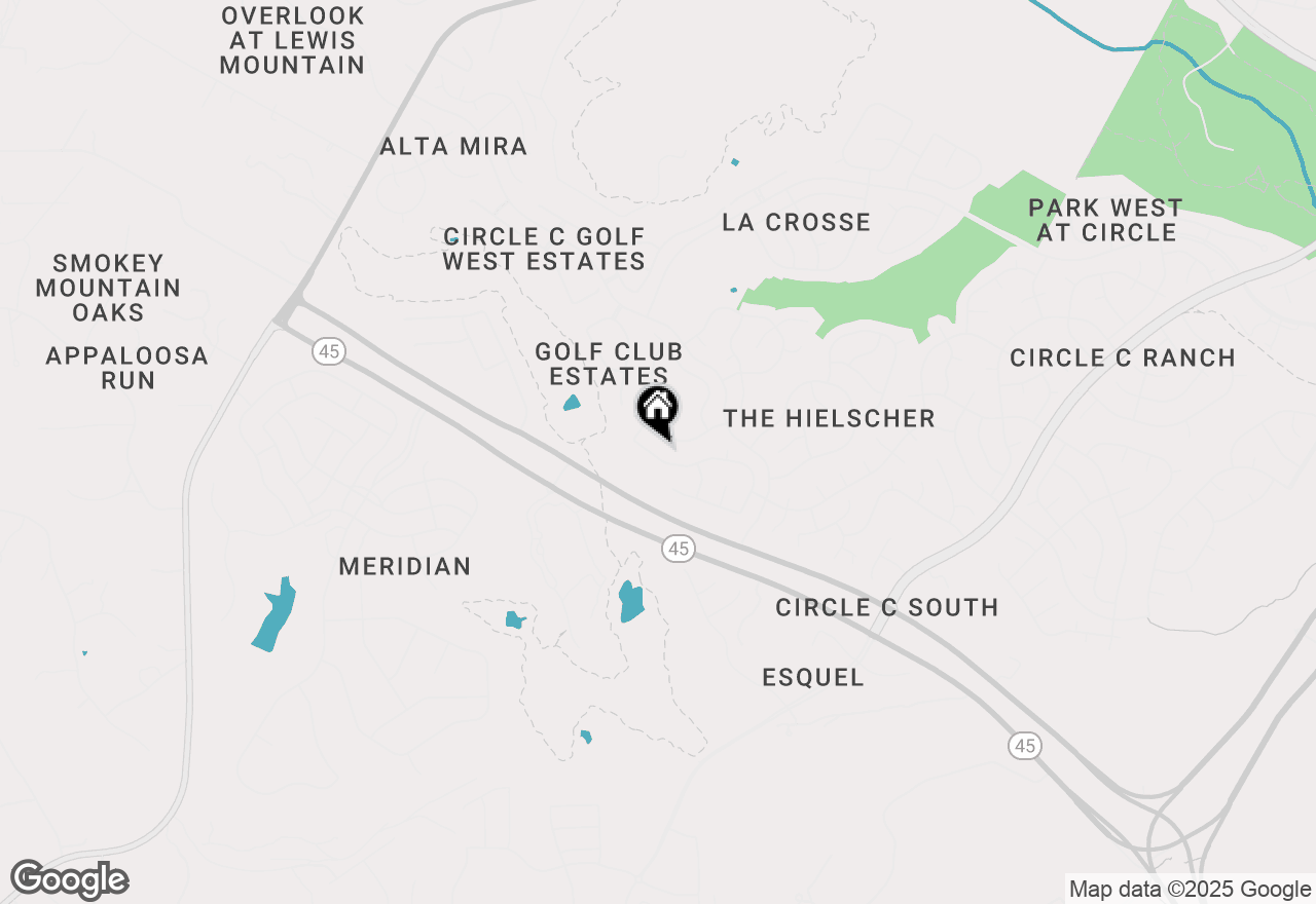Map of (Address confidential), Austin, Texas 78739