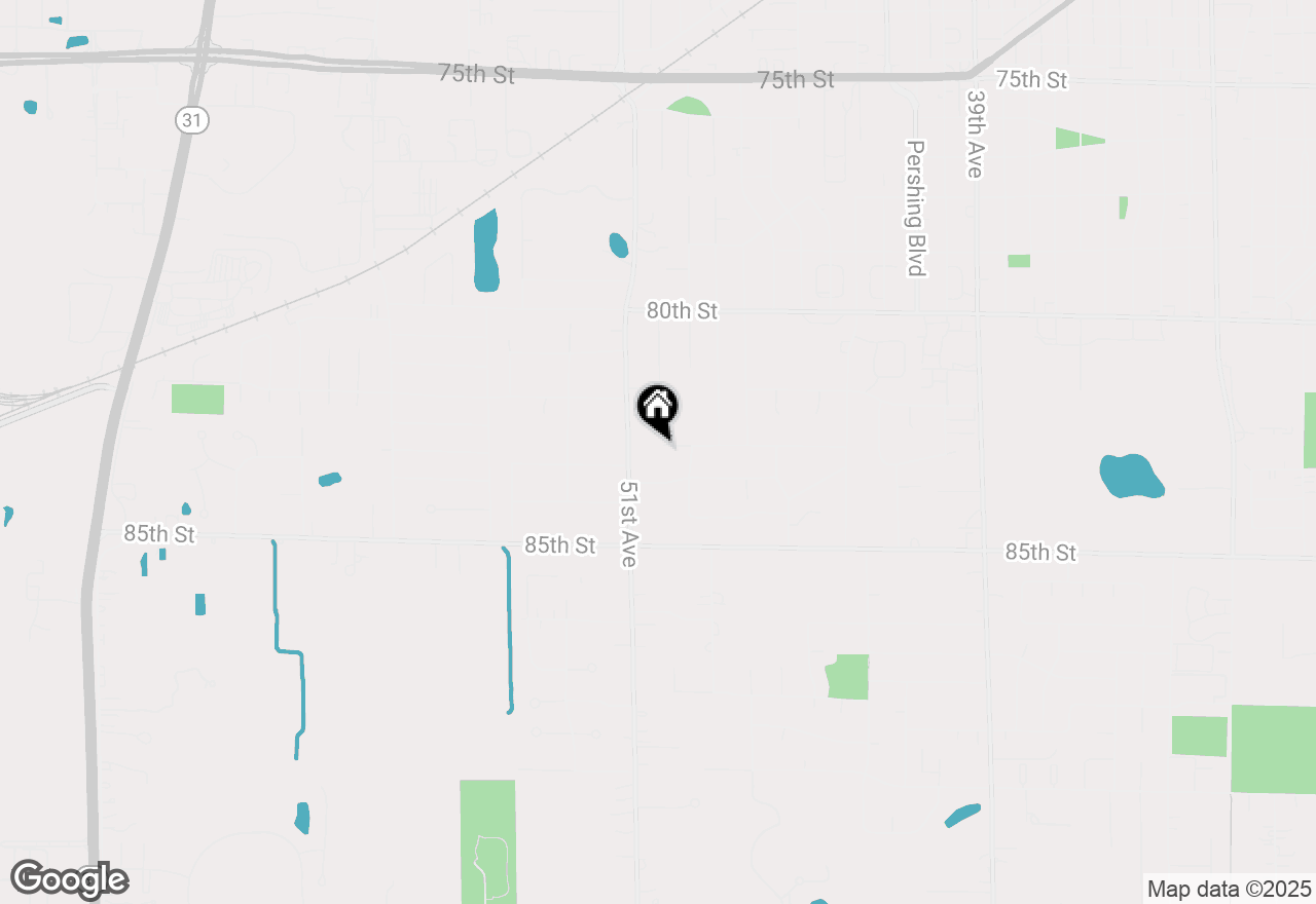 Map of 5009 83rd St, Kenosha, WI 53142