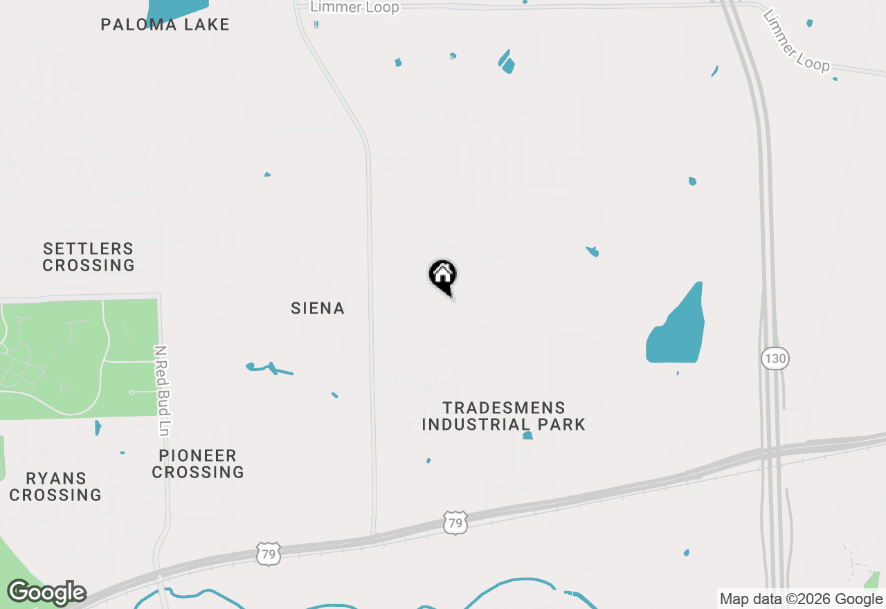 Map of 5863 Parma St, Round Rock, TX 78665