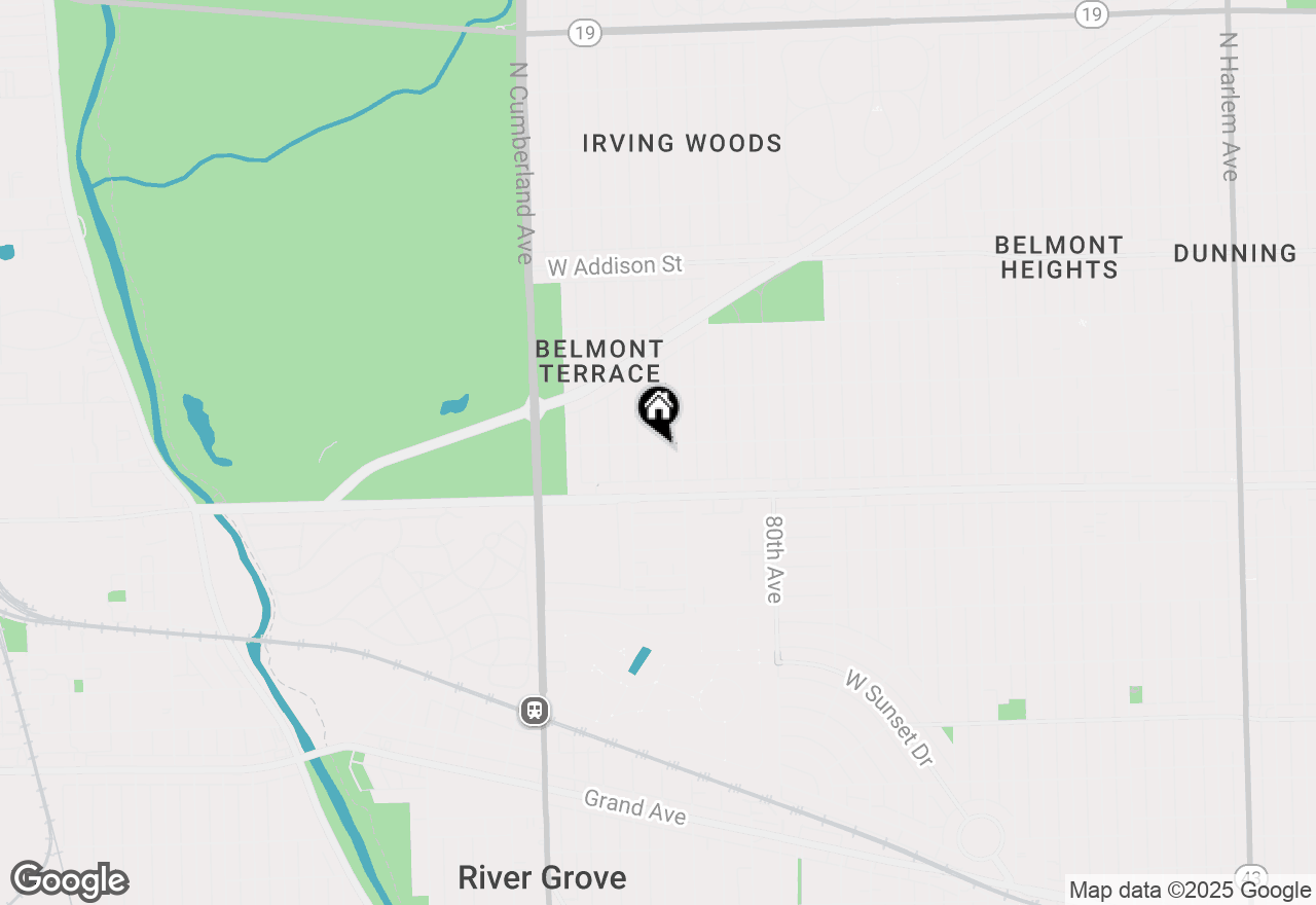 Map of 3245 N Pioneer Avenue, Chicago, IL 60634