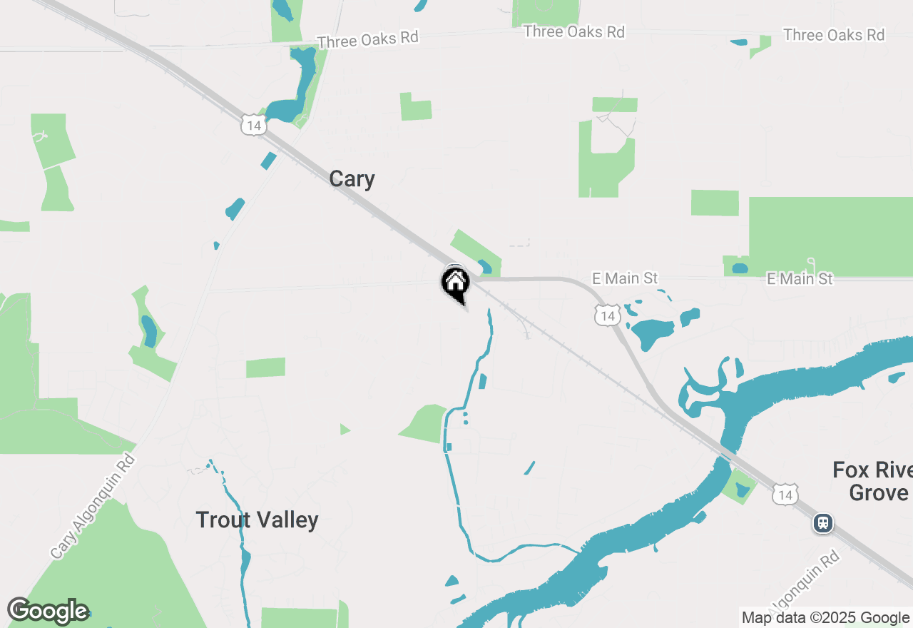 Map of 116 Spring Street, Cary, IL 60013