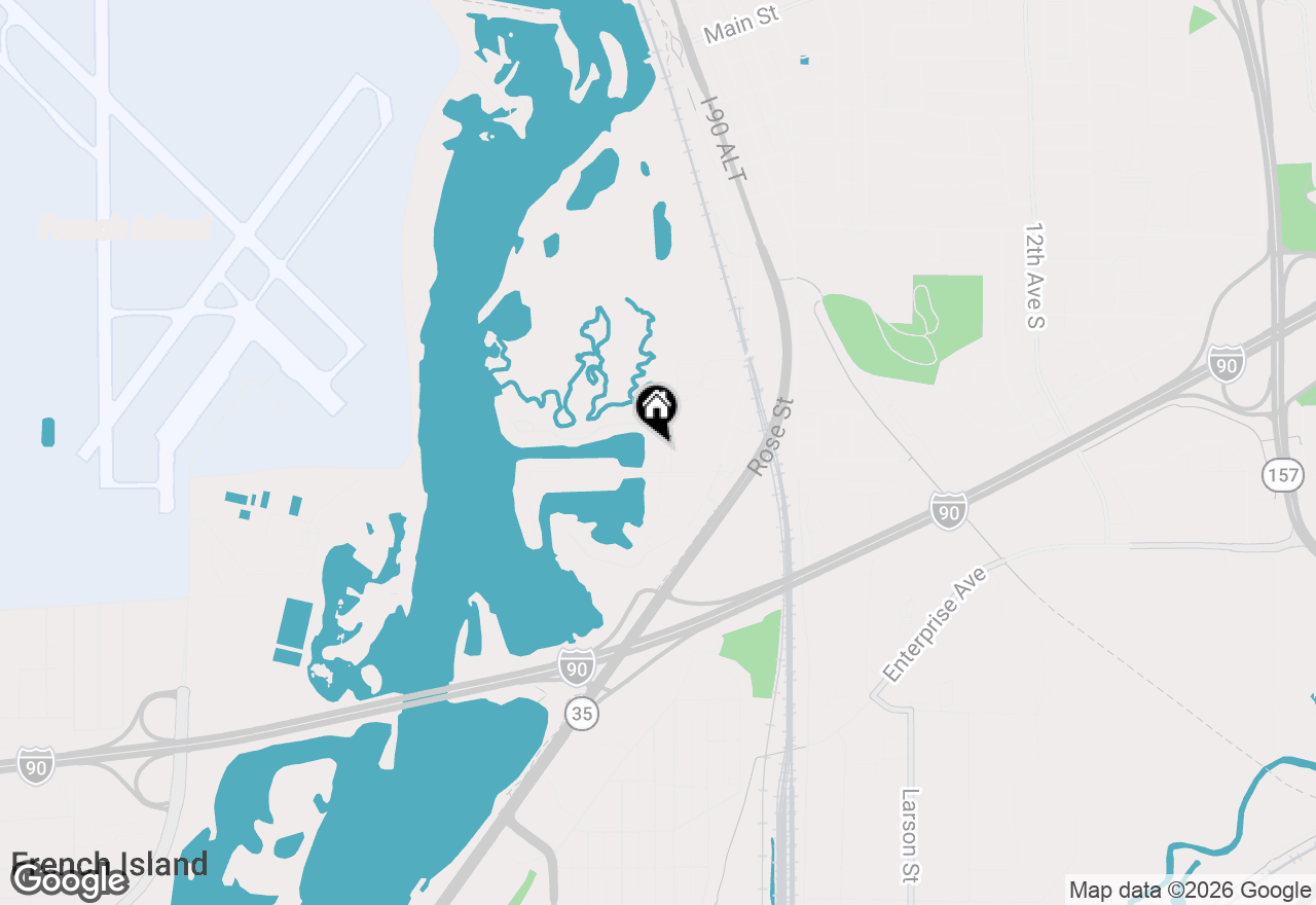 Map of 1341 Lauderdale Pl, Onalaska, WI 54650