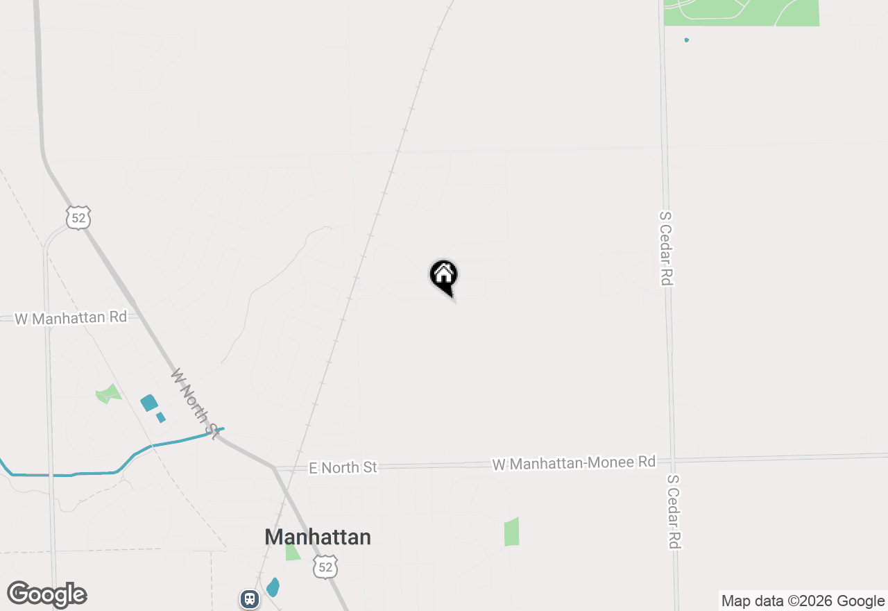 Map of 15121 W Quincy Circle, Manhattan, IL 60442