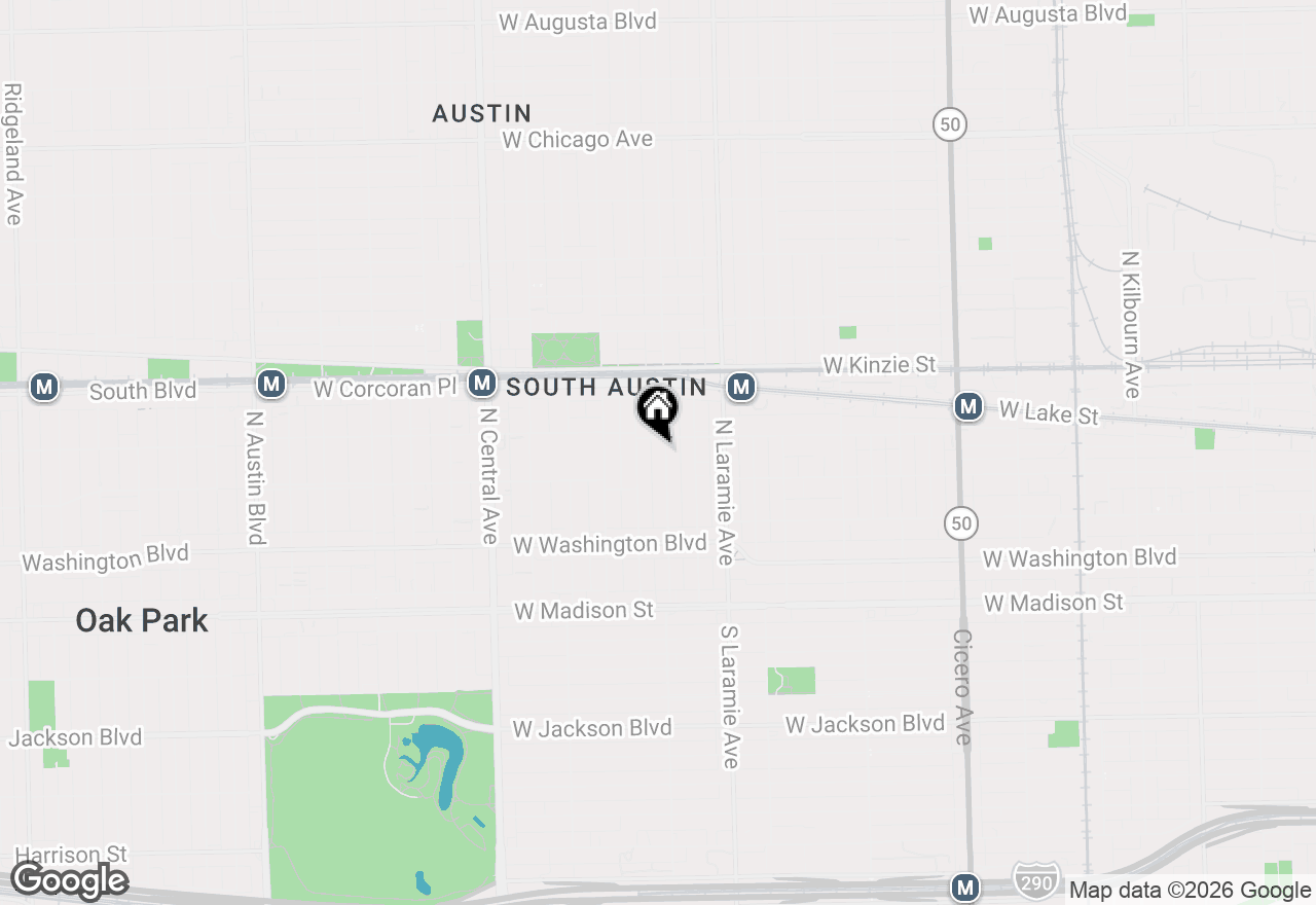Map of 224 N Lockwood Avenue, Chicago, IL 60644