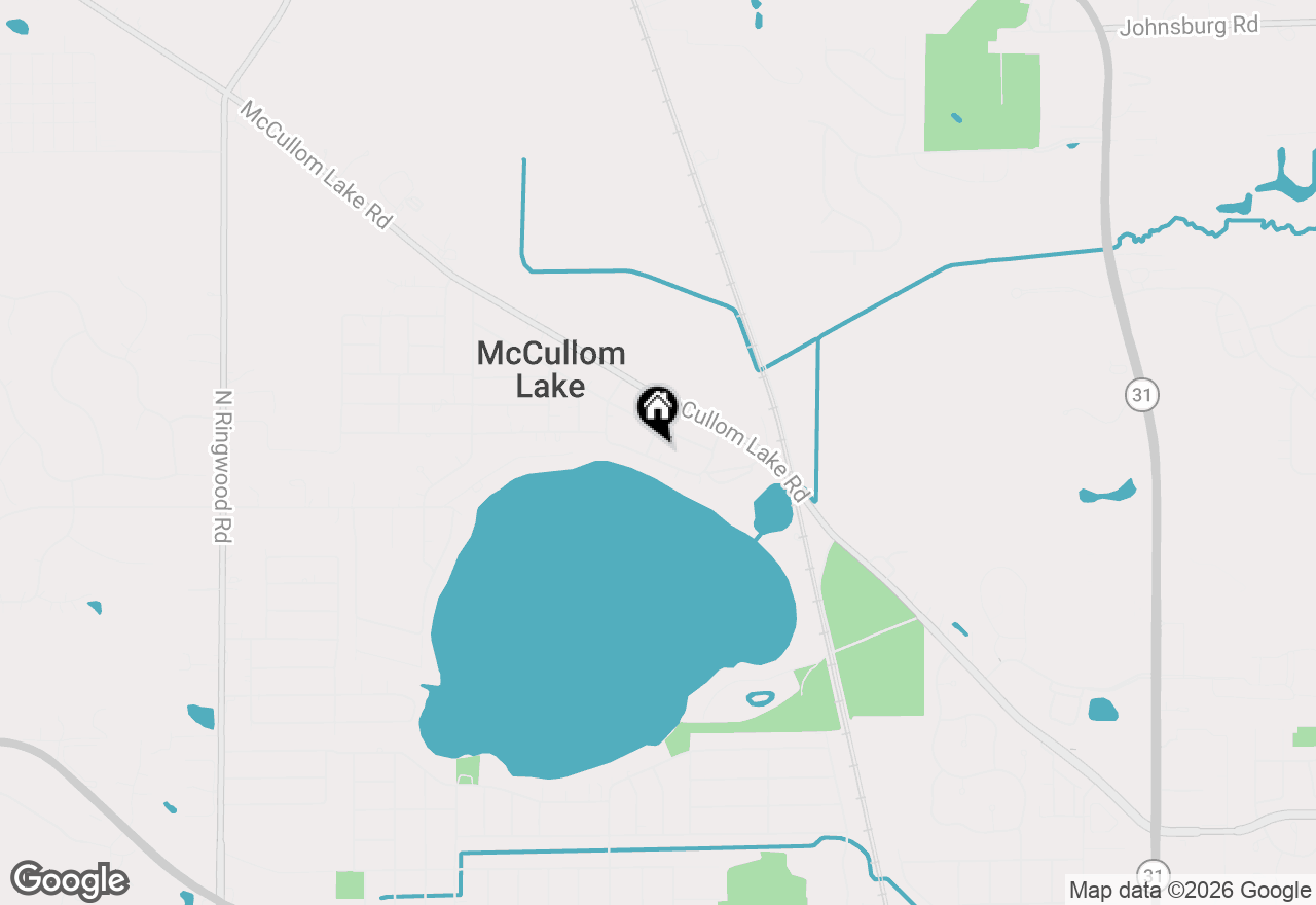 Map of 4618 W Lakeshore Drive, Mccullom Lake, IL 60050