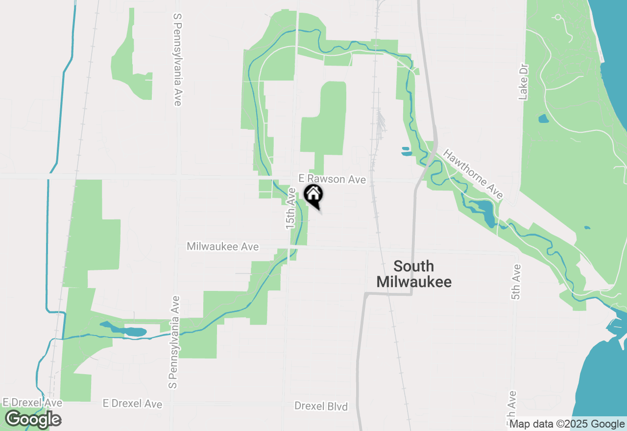 Map of 1400 Minnesota Ave, South Milwaukee, WI 53172