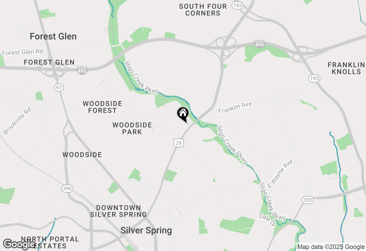 Map of 709 Greyrock Drive, Silver Spring, MD 20910