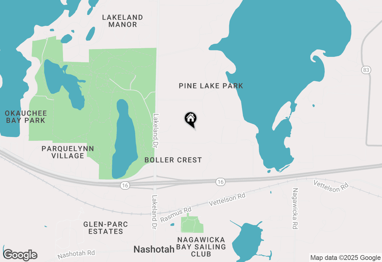 Map of Lt1 - 3 N County Road C #CSM11051, Nashotah, WI 53058