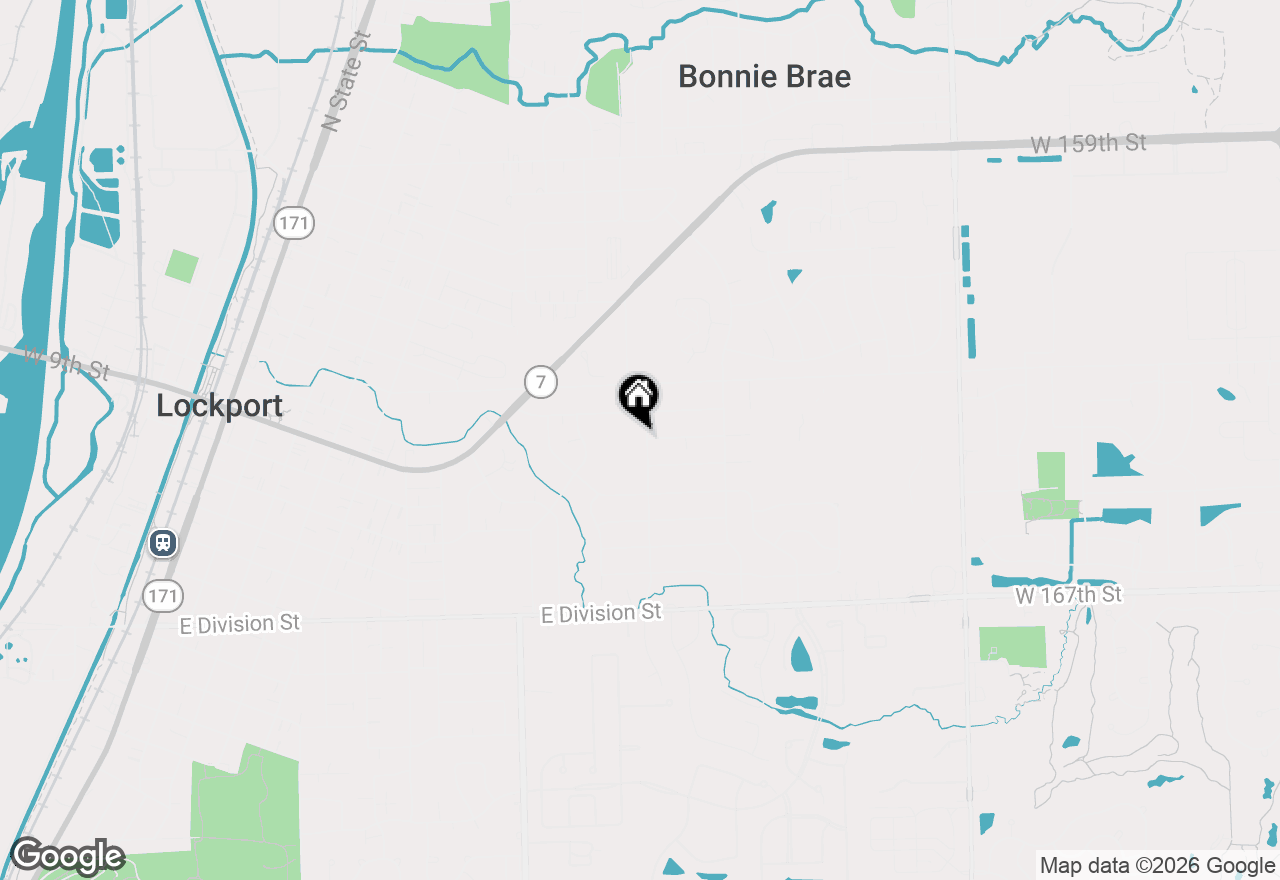 Map of 817 Summit Drive, Lockport, IL 60441