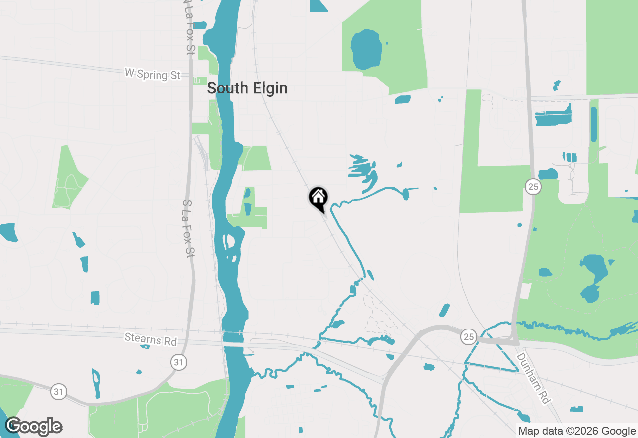 Map of 640 Williams Drive, South Elgin, IL 60177