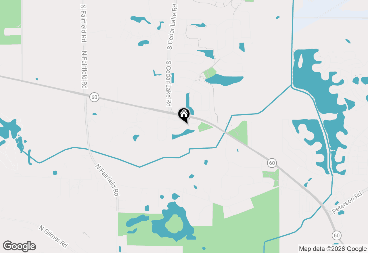 Map of 601 W Kristina Lane, Round Lake, IL 60073