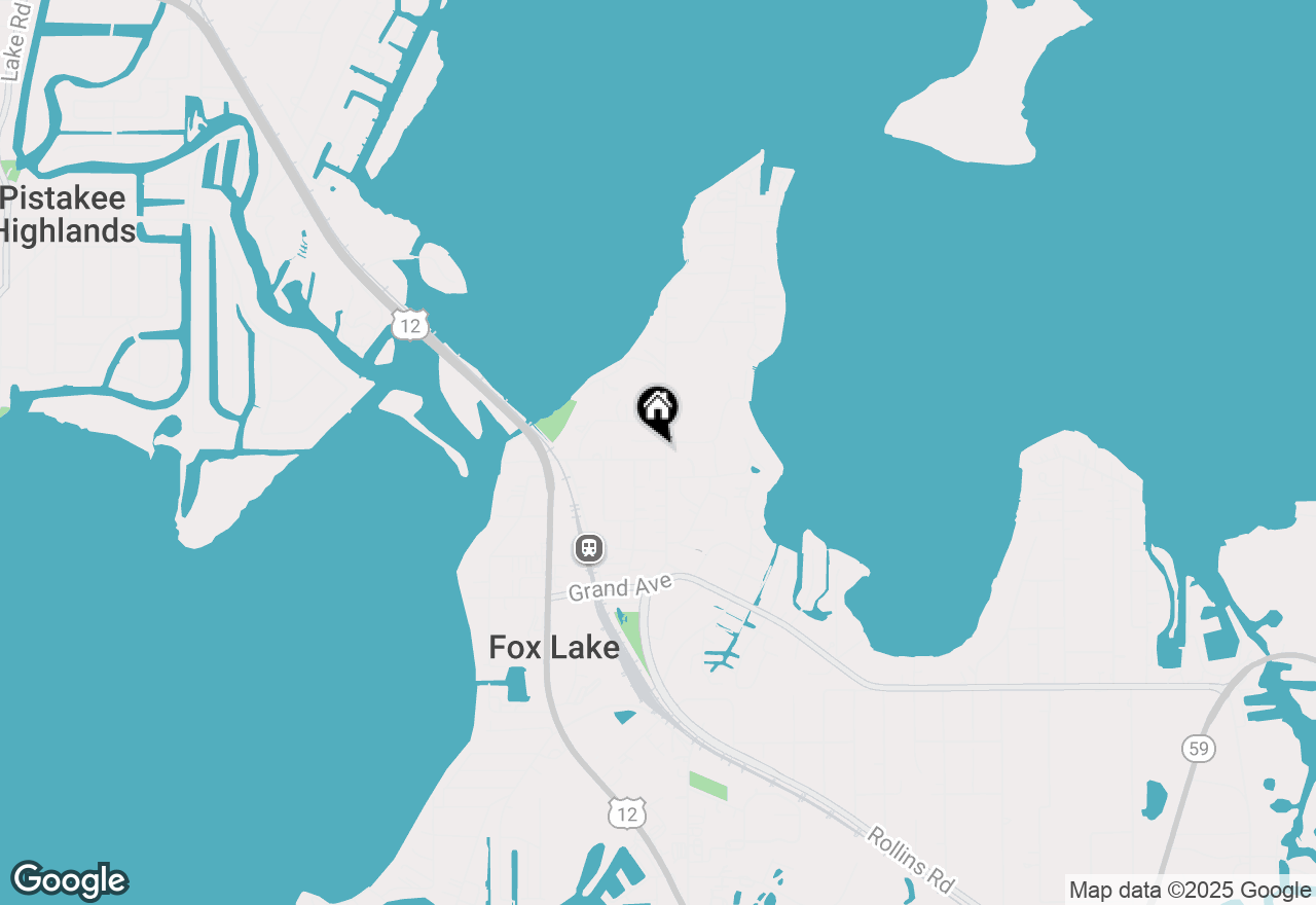 Map of 50 E Oak Street, Fox Lake, IL 60020