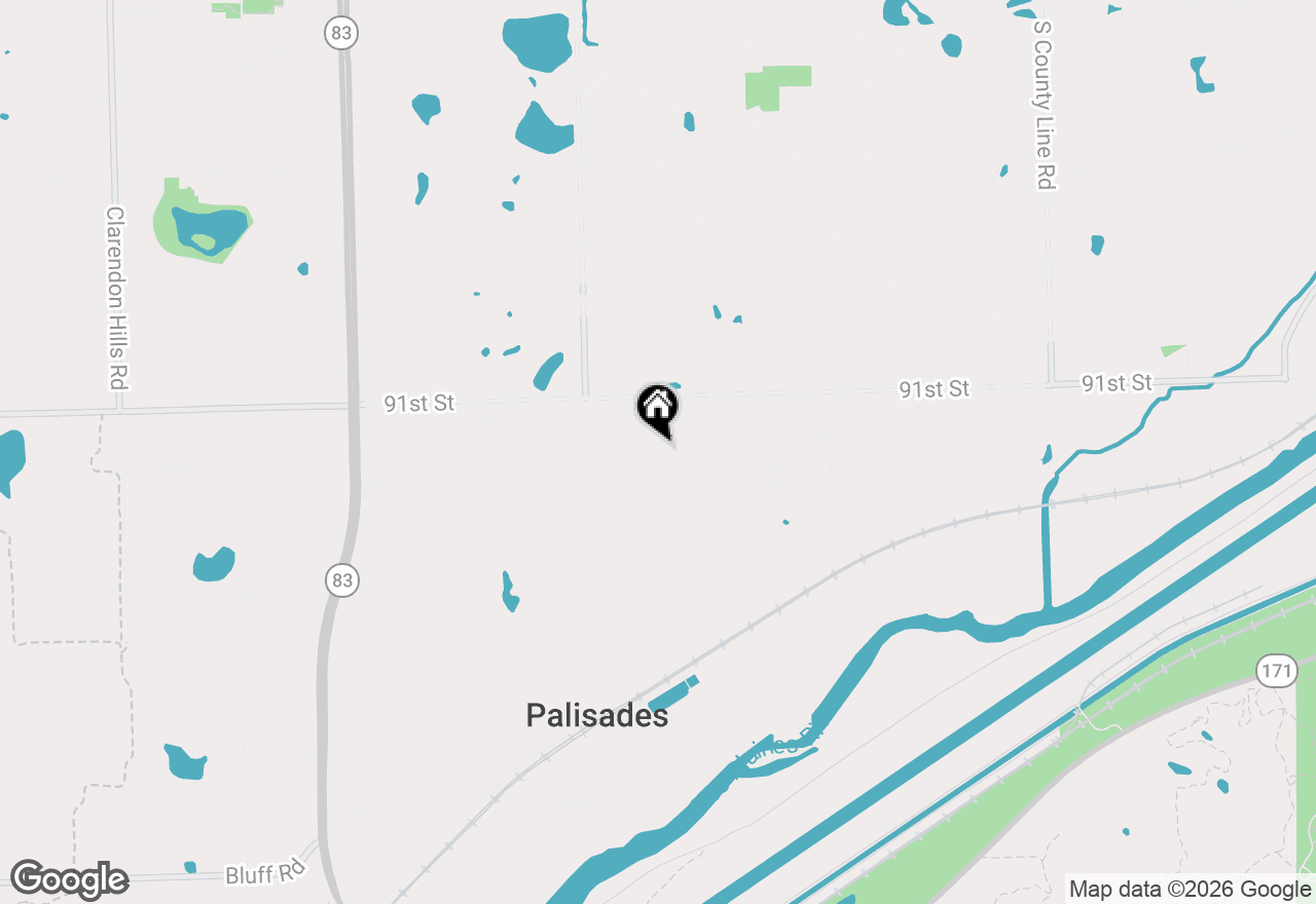 Map of 114 Circle Ridge Drive, Burr Ridge, IL 60527
