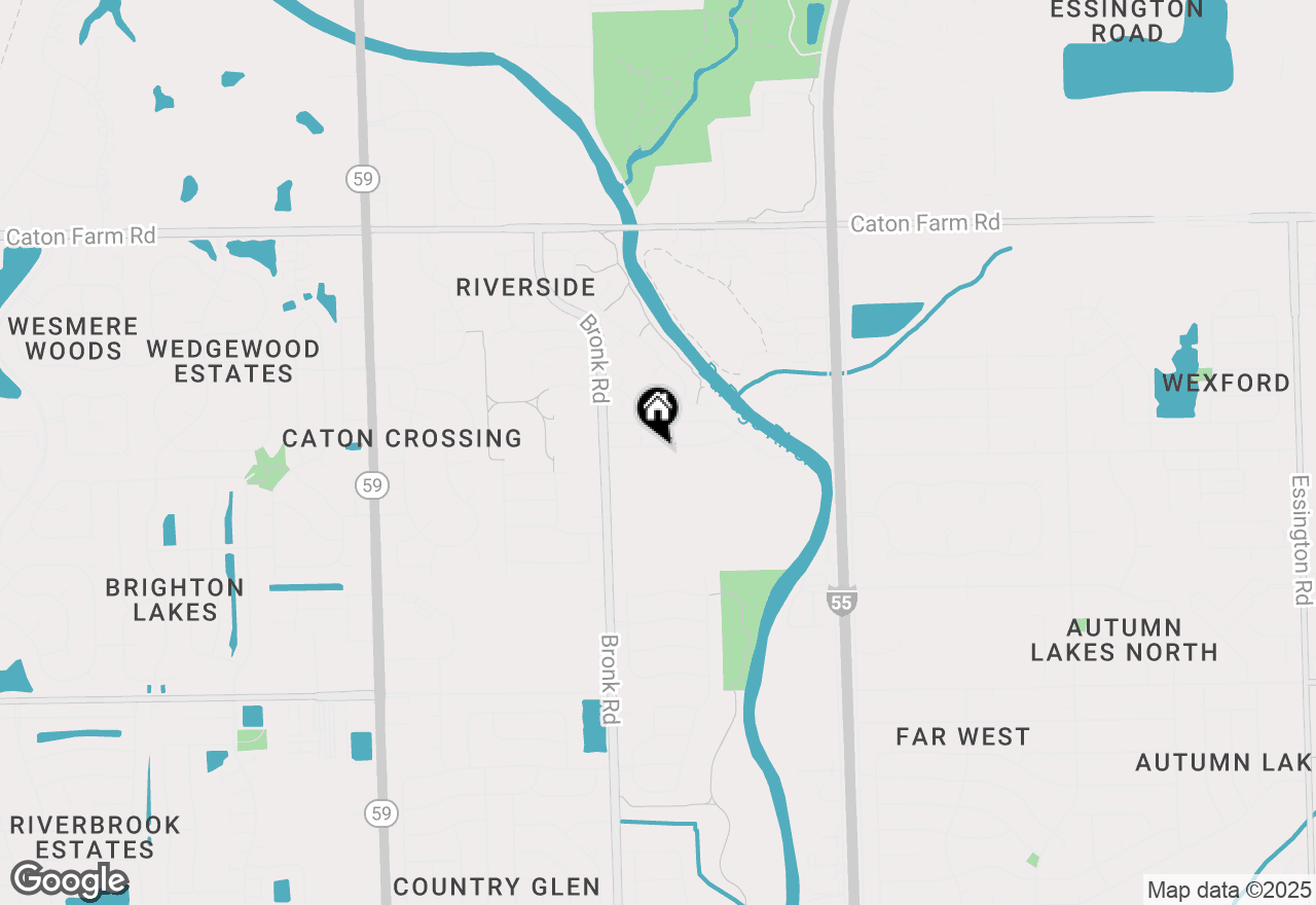 Map of 23504 W Winston Avenue, Plainfield, IL 60586