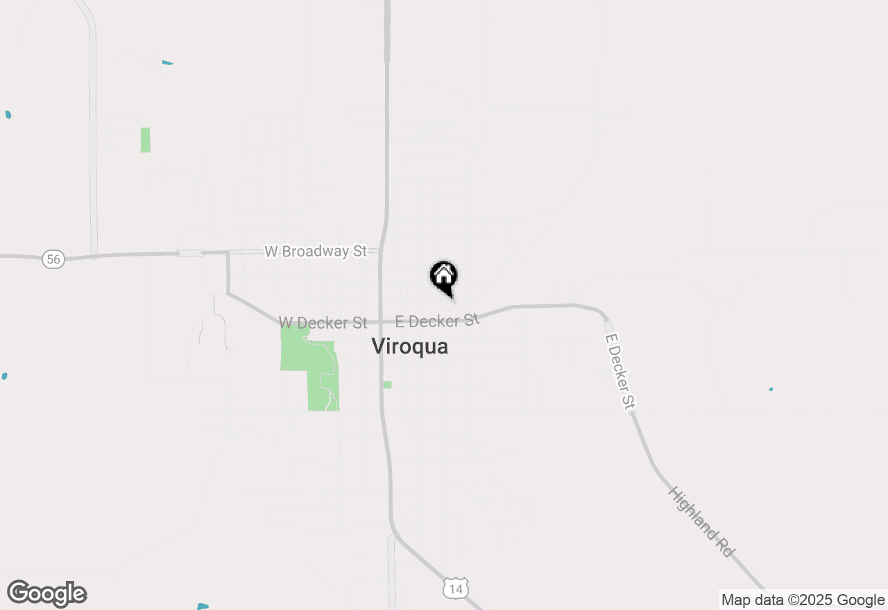 Map of 223 N Washington St, Viroqua, WI 54665