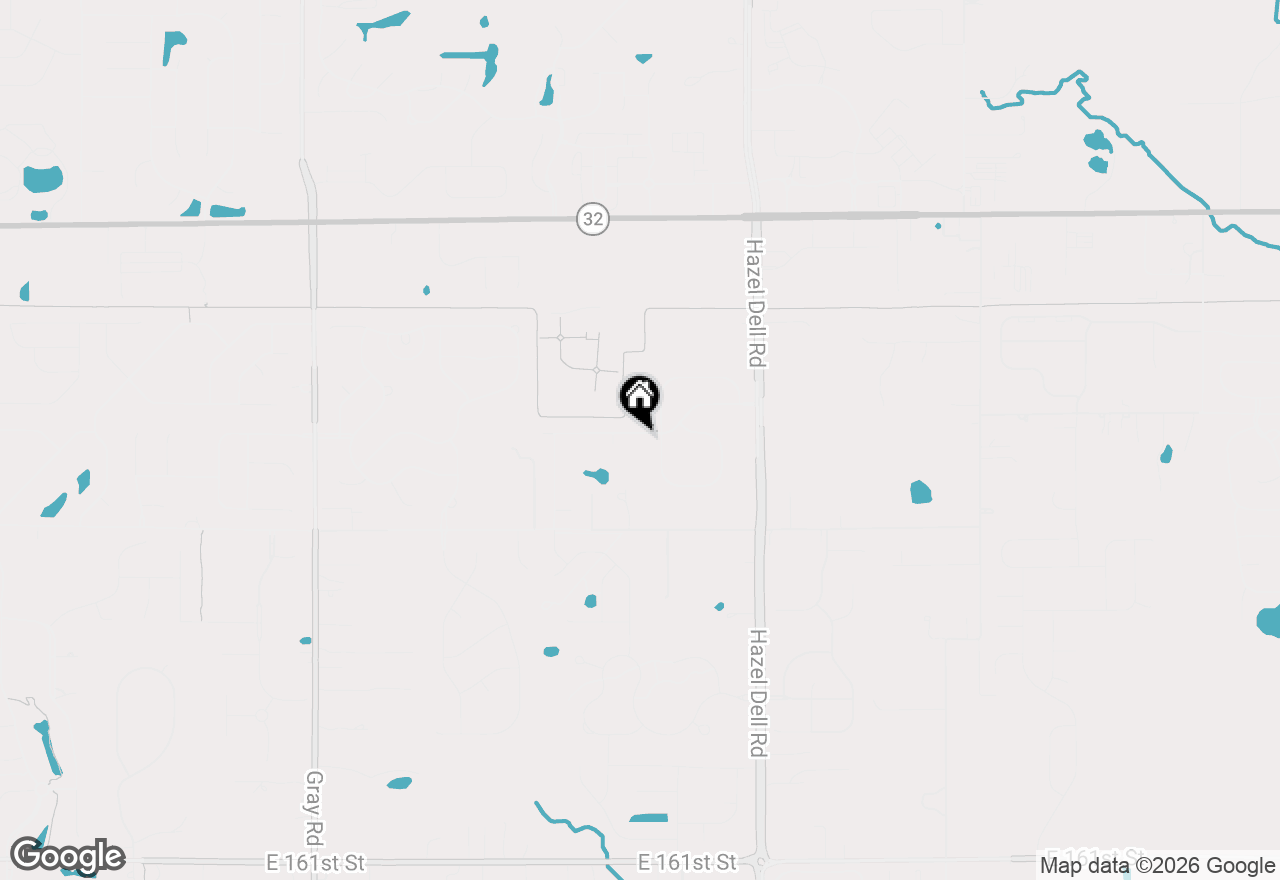 Map of 5527 Bruce Boulevard, Noblesville, IN 46062