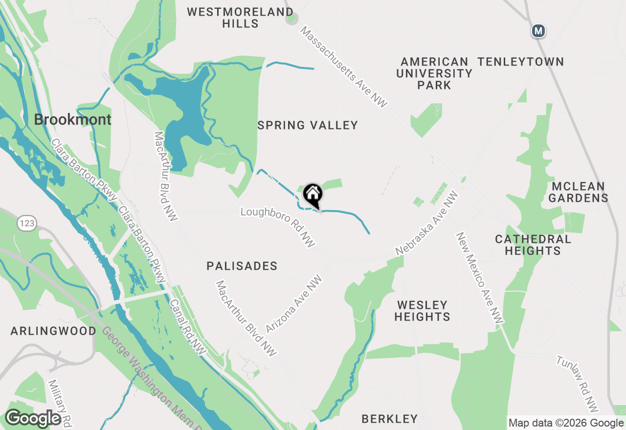 Map of 4940 Indian Lane Nw, Washington, DC 20016