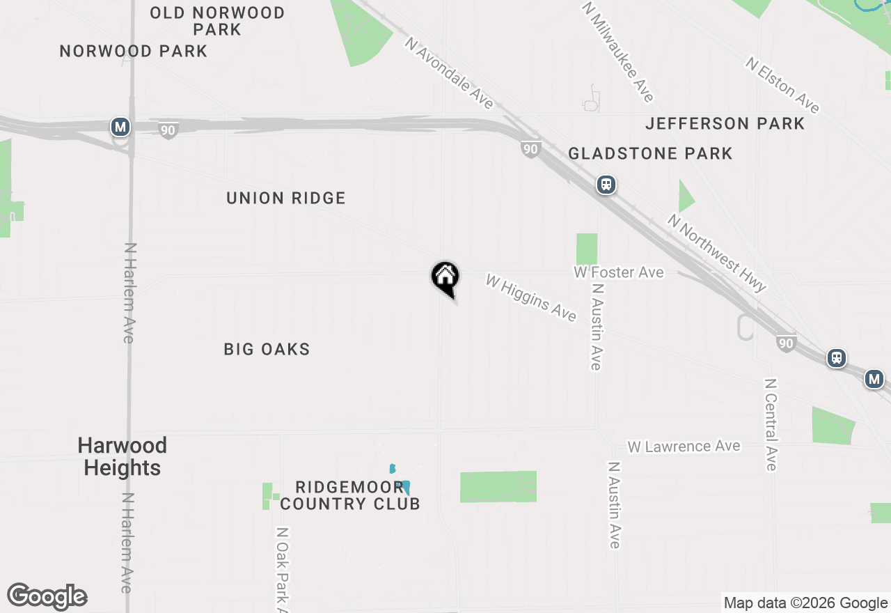 Map of 5107 N Nagle Street, Chicago, IL 60630