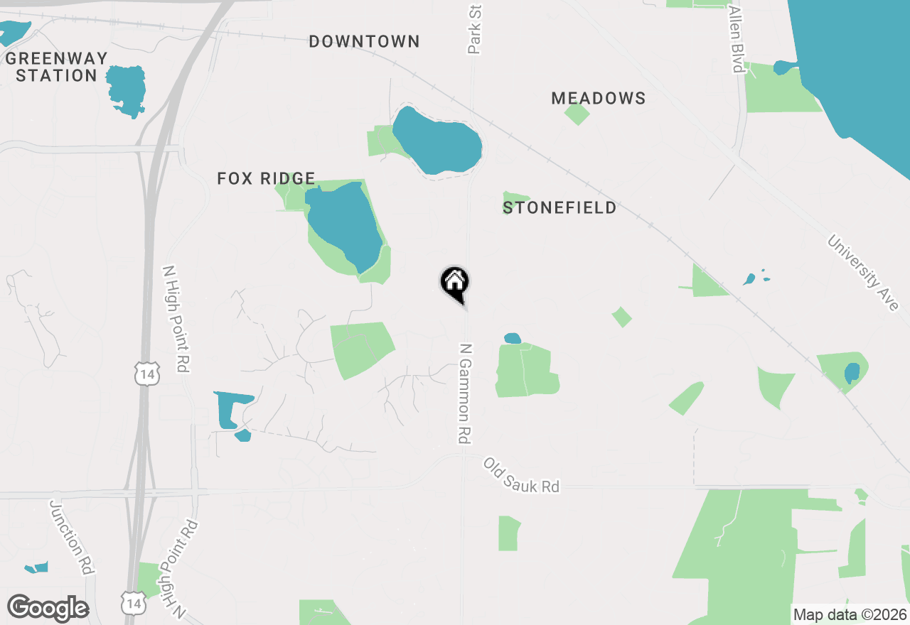 Map of 7008 Longmeadow Road, Madison, WI 53717