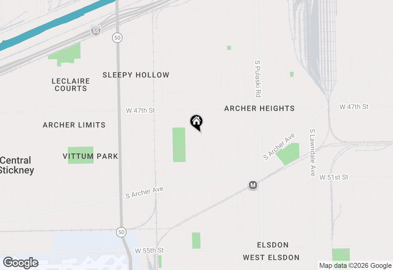 Map of 4826 S Kolin Avenue, Chicago, IL 60632