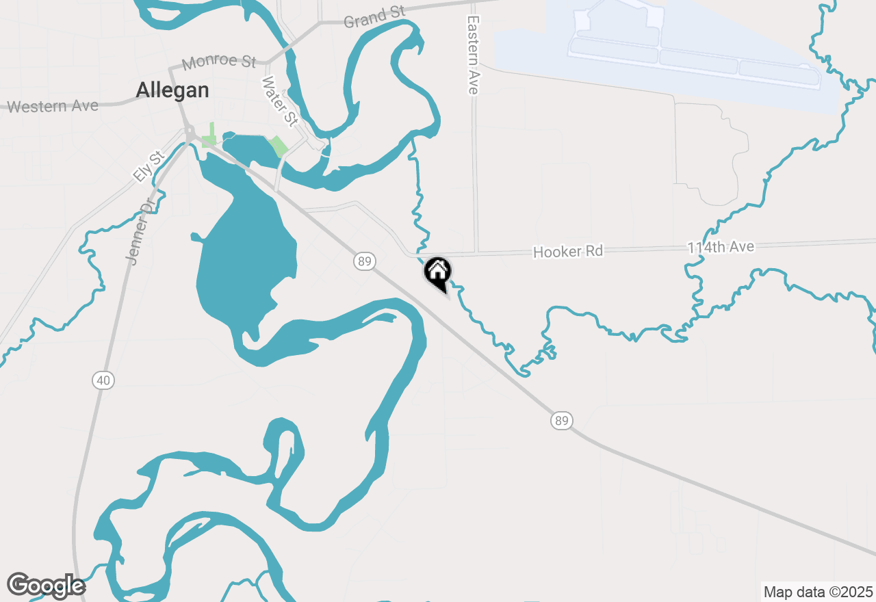 Map of V/L Marshall Street, Allegan, MI 49010