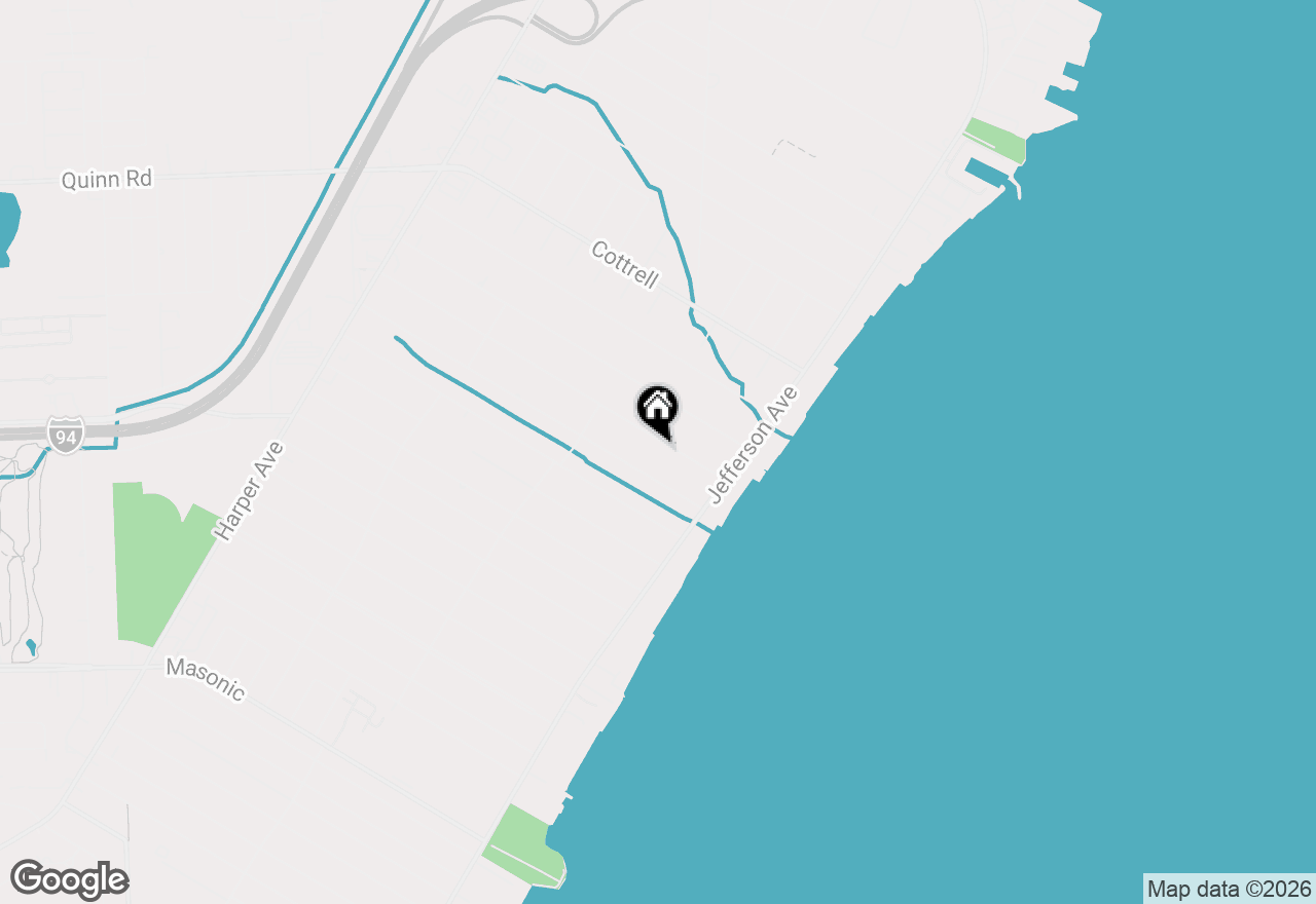 Map of 24030 Harvard Shore Drive, Saint Clair Shores, MI 48082