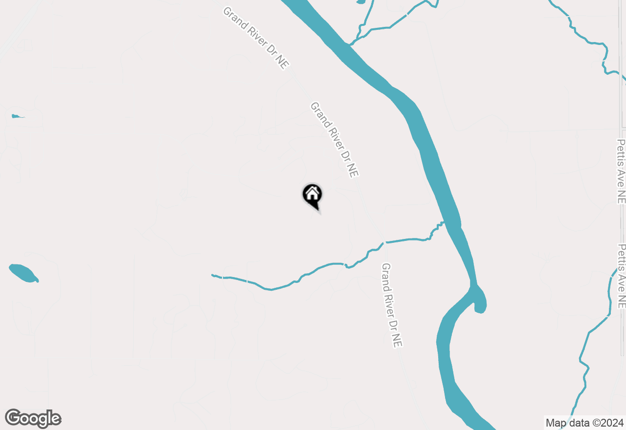 Map of 4108 W Gables Court Ne, Grand Rapids, MI 49525