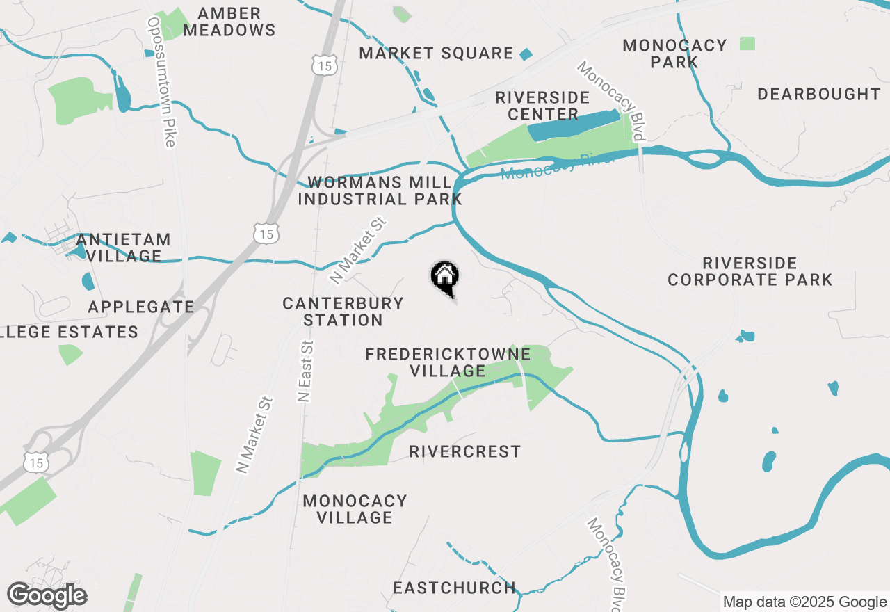 Map of 841 Briar Ct, Frederick, MD 21701