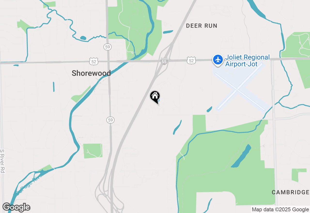Map of 4347 Timber Ridge Court, Joliet, IL 60431