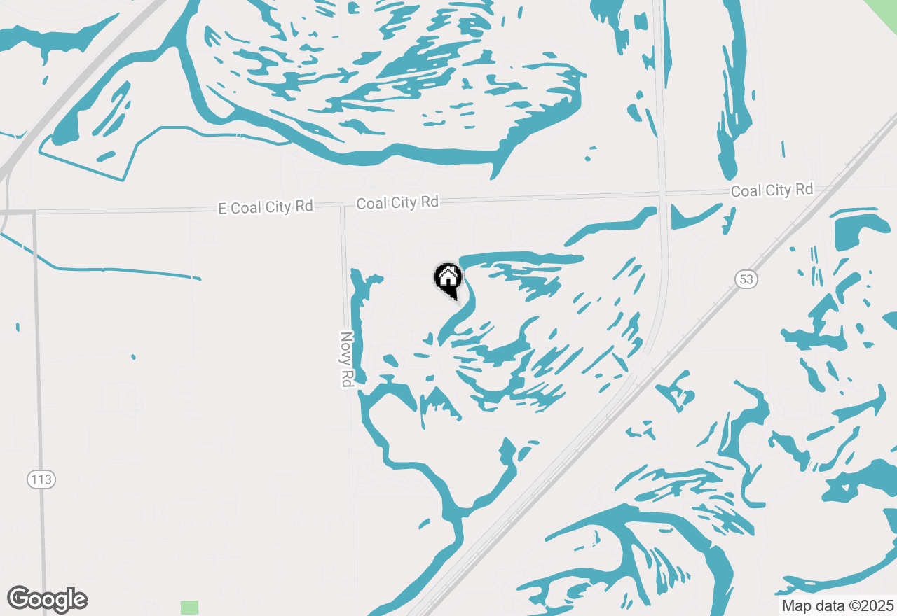 Map of 194 Fossil Cove Lane, Wilmington, IL 60481