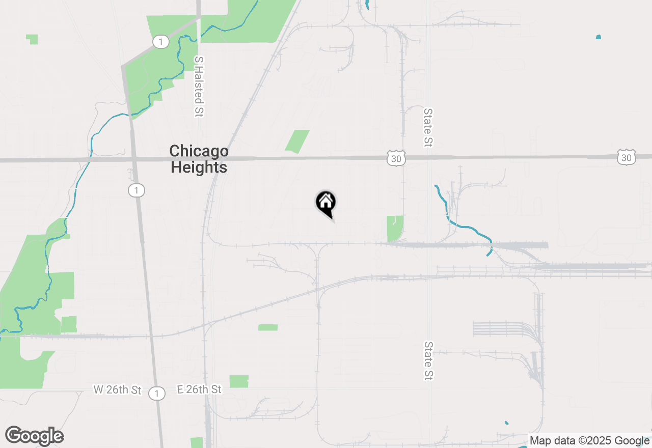 Map of 1610 Shields Avenue, Chicago Heights, IL 60411