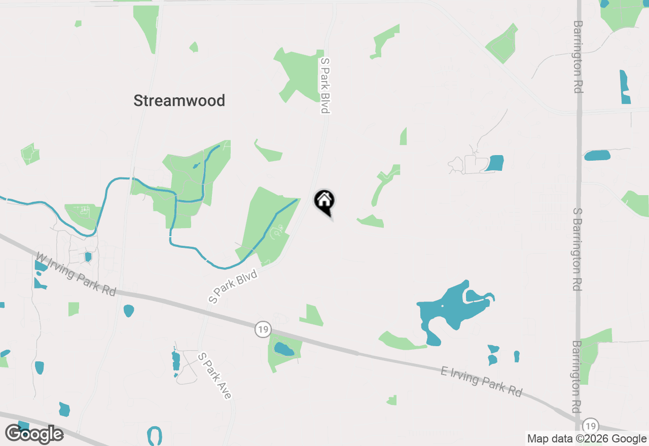 Map of 714 Russet Lane, Streamwood, IL 60107
