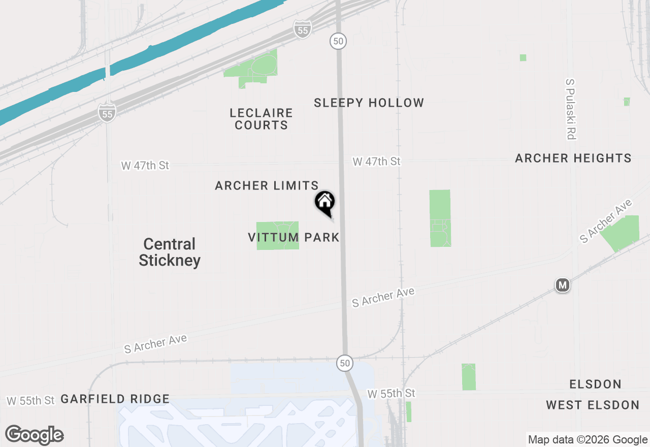 Map of 4904 S La Crosse Avenue, Chicago, IL 60638