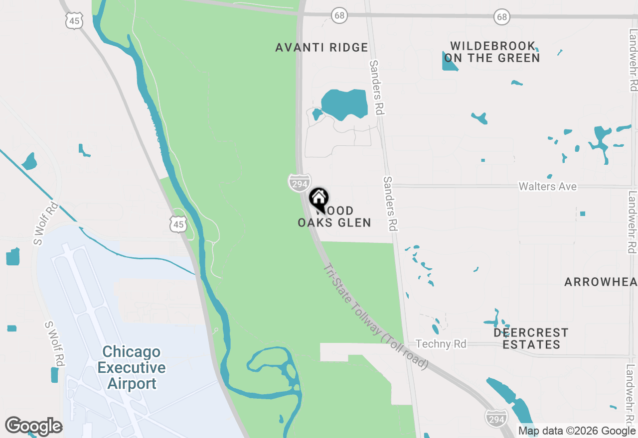 Map of 4269 Terri Lyn Lane, Northbrook, IL 60062
