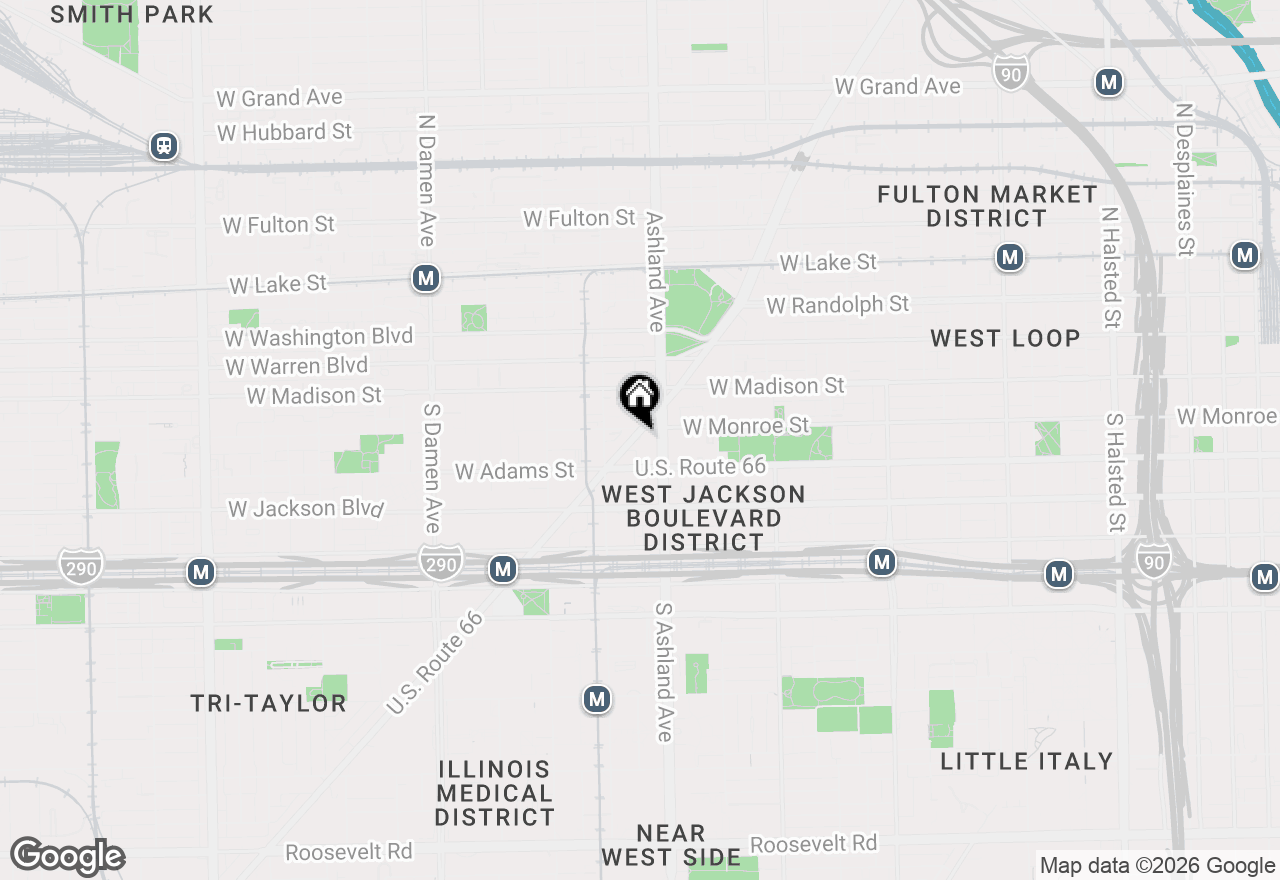 Map of 1645 W Ogden Avenue #639, Chicago, IL 60612