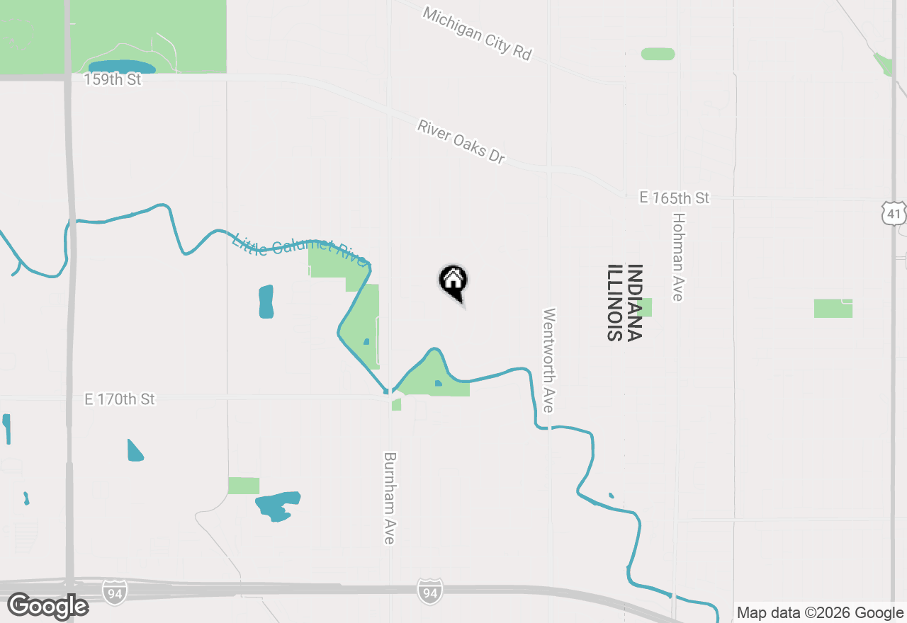 Map of 1490 Stanley Boulevard, Calumet City, IL 60409