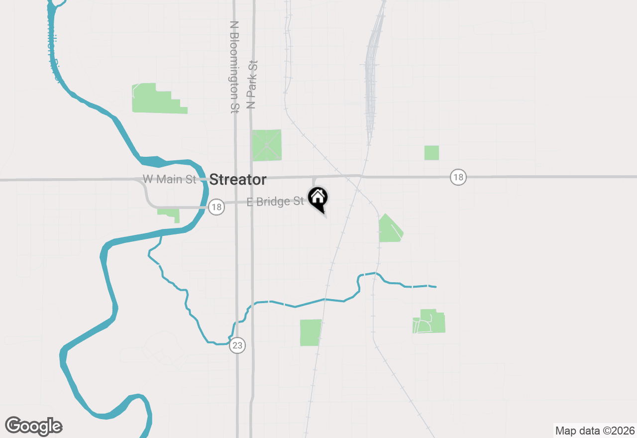 Map of 215 S Wasson Street, Streator, IL 61364