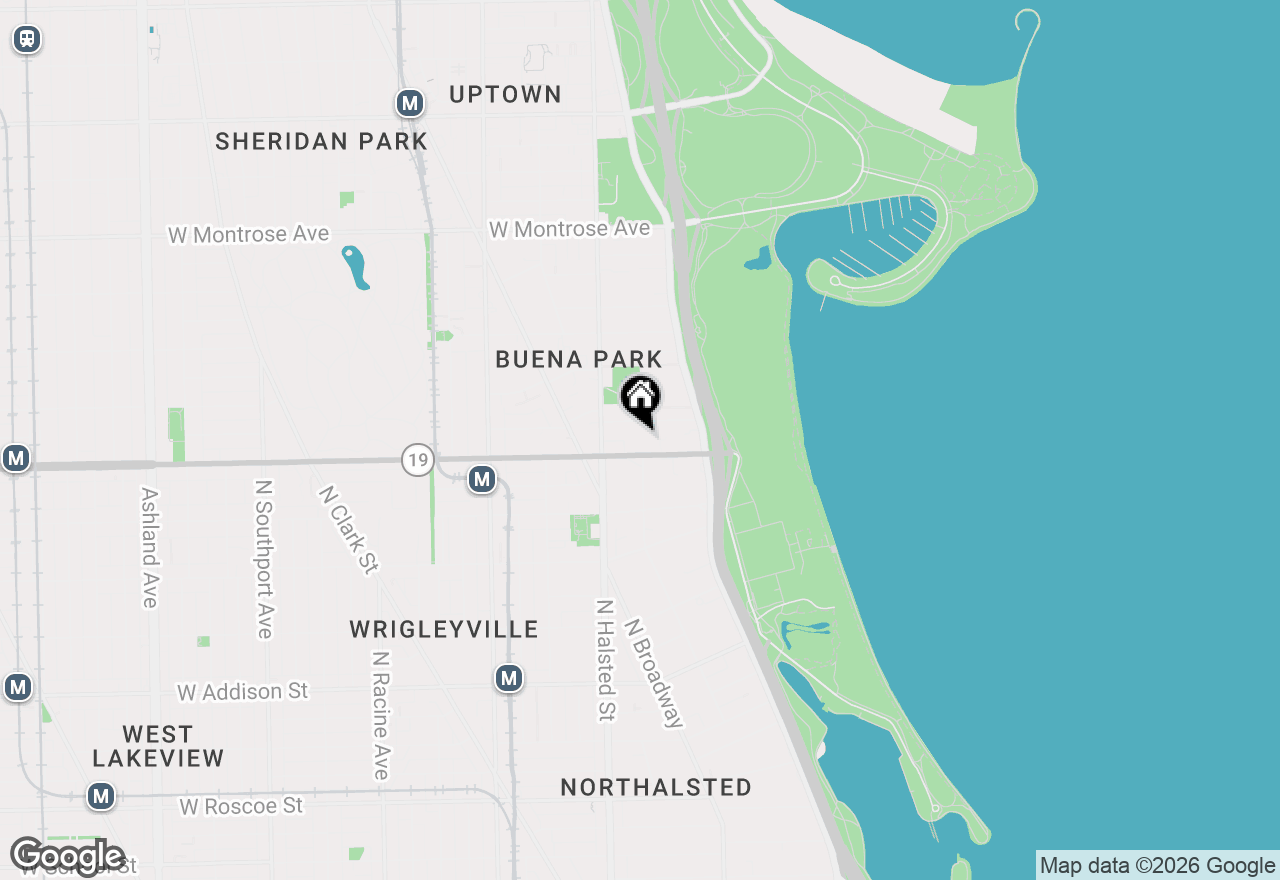 Map of 700 W Irving Park Road #A-4, Chicago, IL 60613