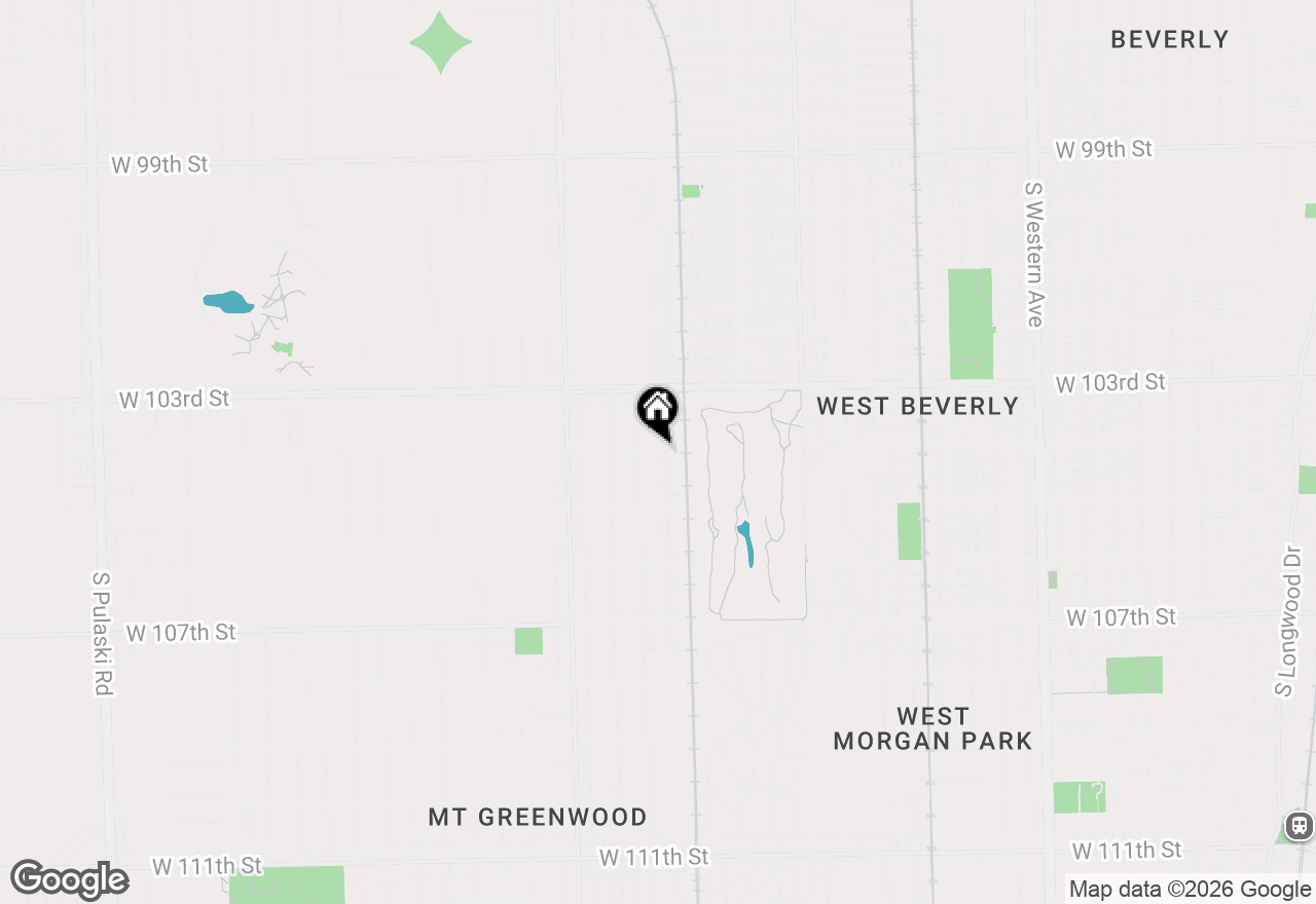 Map of 3019 W 104th Street, Chicago, IL 60655