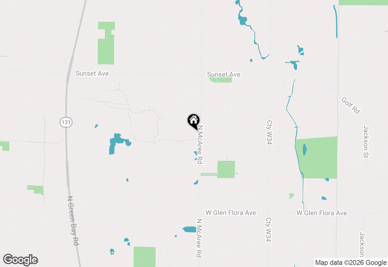 Map of (Address confidential), Waukegan, Illinois 60087