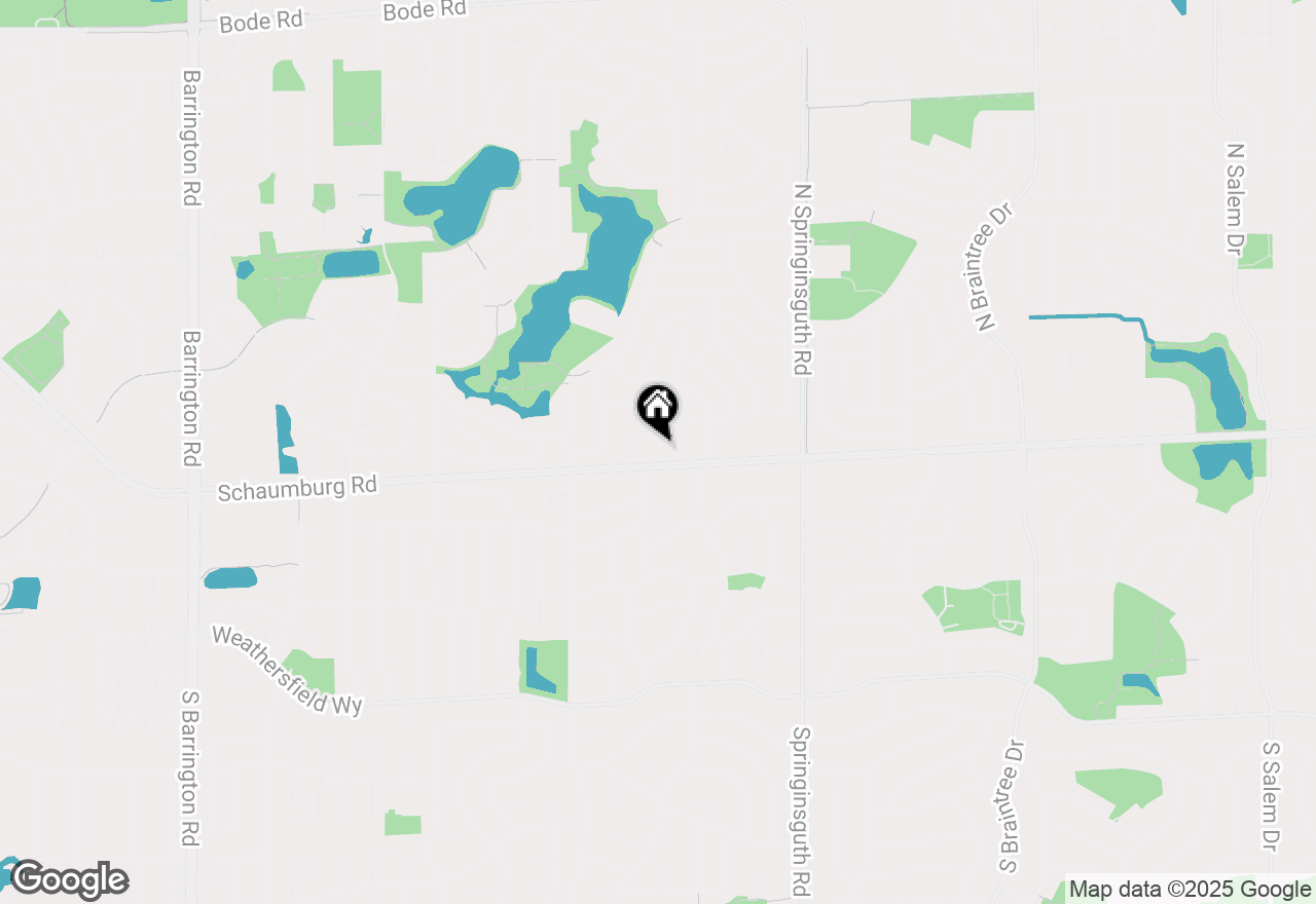 Map of 1822 W Schaumburg Road, Schaumburg, IL 60194