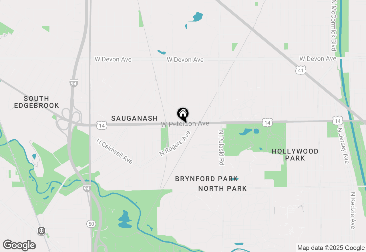 Map of 4214 W Harrington Lane, Chicago, IL 60646