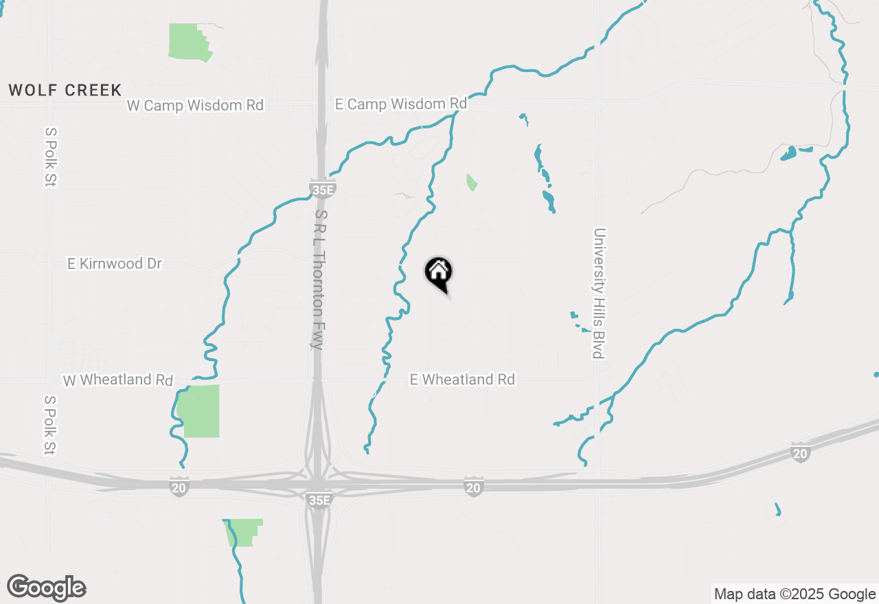 Map of 7850 Ellington Drive, Dallas, TX 75114