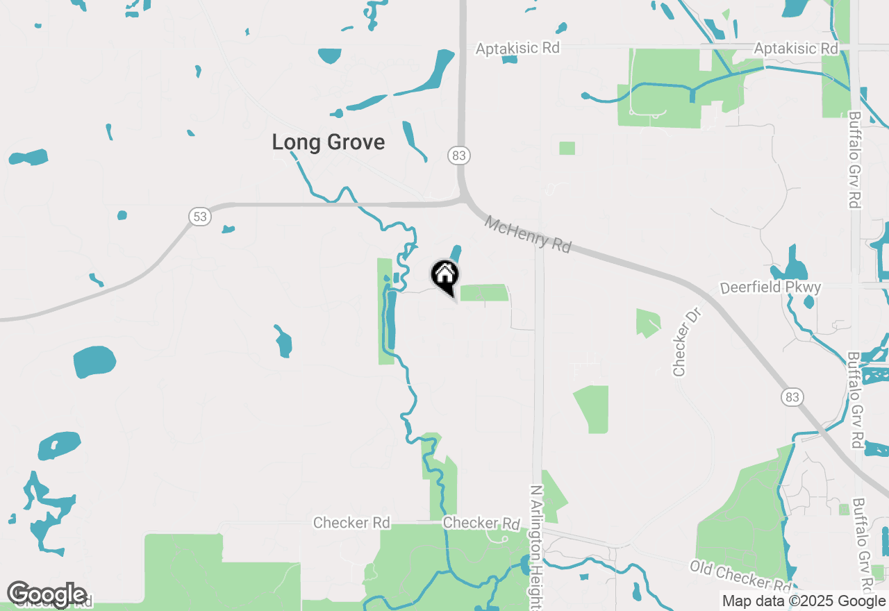 Map of 1477 Chase Court, Buffalo Grove, IL 60089