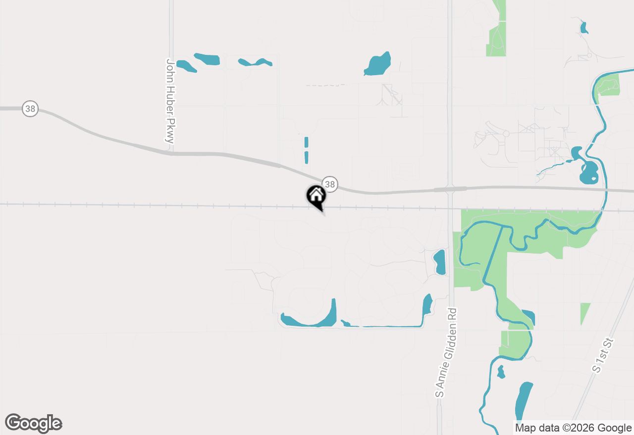 Map of 1519 Stonefield Drive, Dekalb, IL 60115
