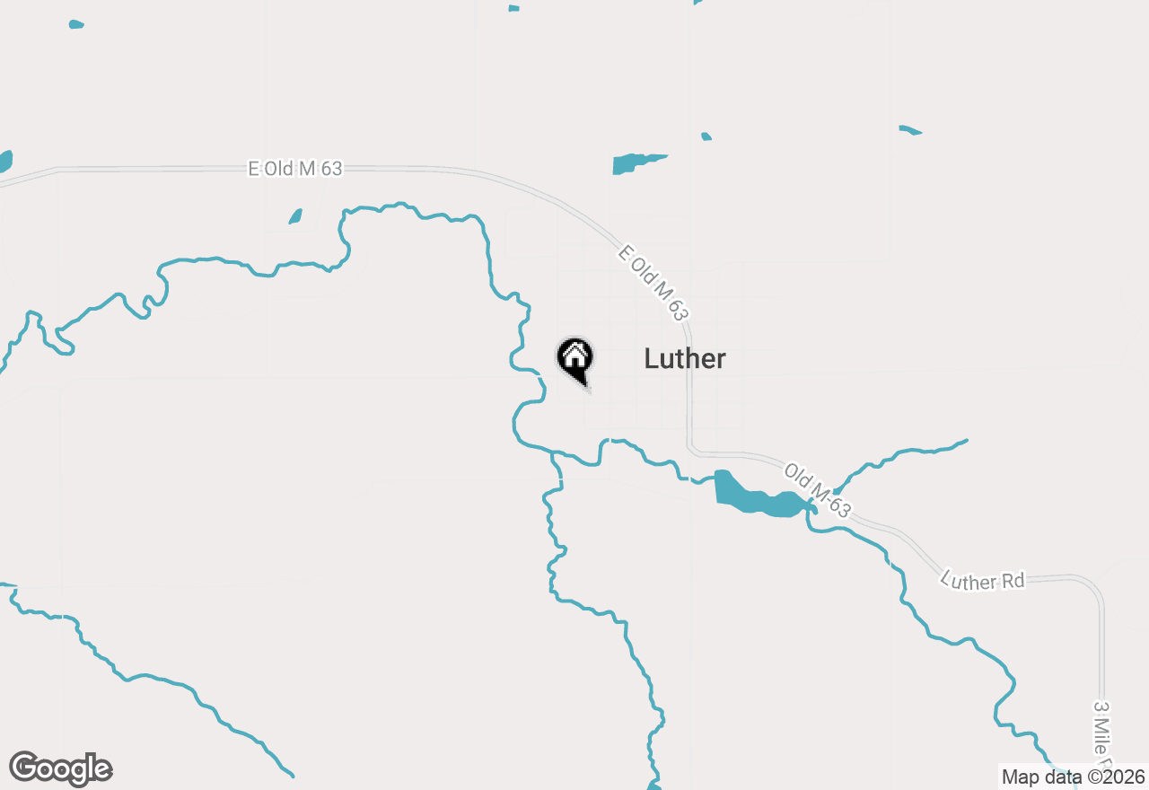 Map of 303 Wolfe Street, Luther, MI 49656