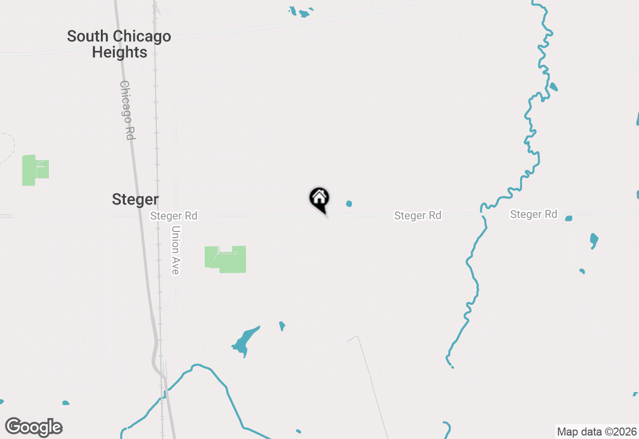 Map of 274 E 34th Street, Steger, IL 60475